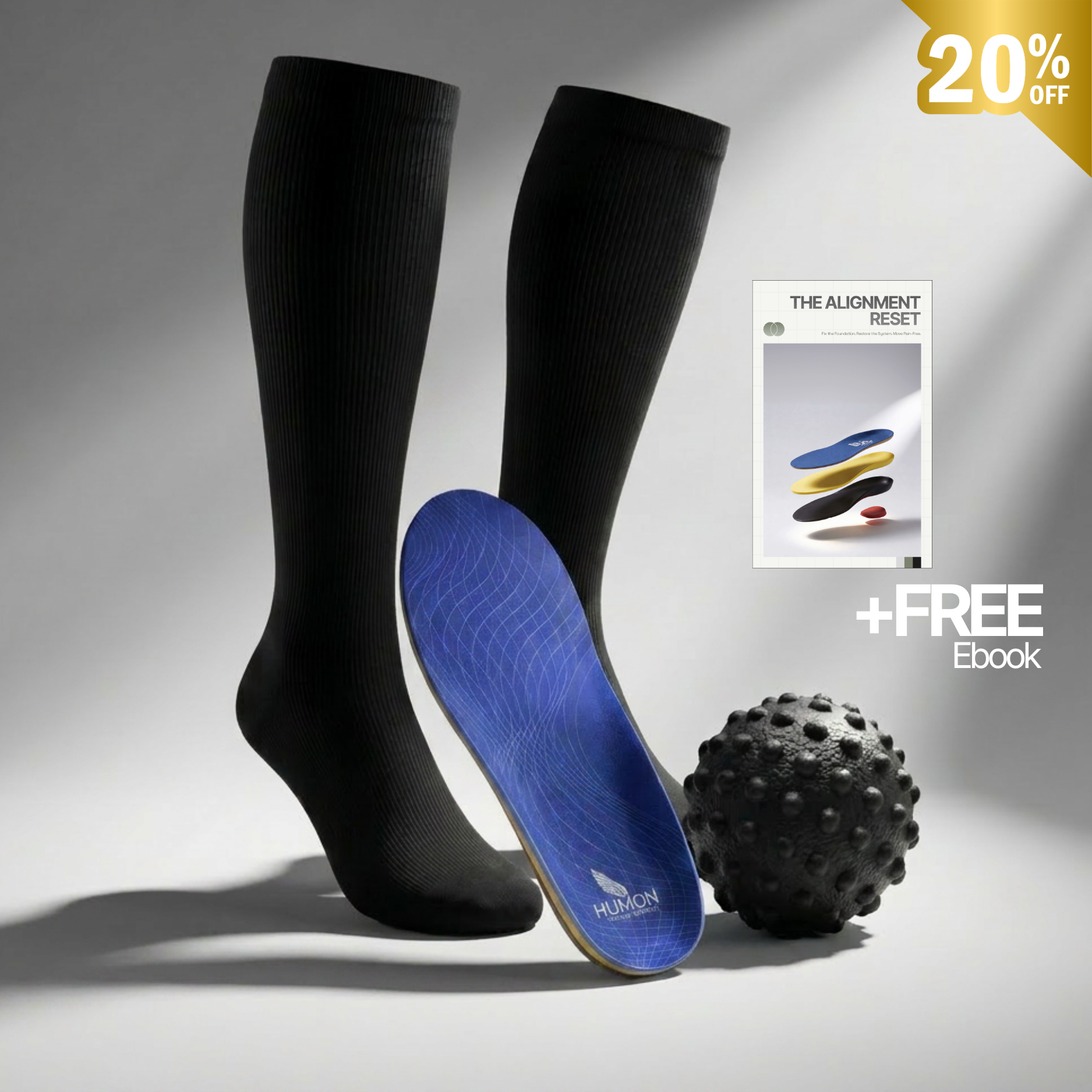 Flat Foot Pain Relief Bundle